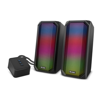 Тонколона Yenkee 2004RGB, 2.0, 5W, Bluetooth, черна, RGB подсветка | JAR Computers YENKEE 2004RGB