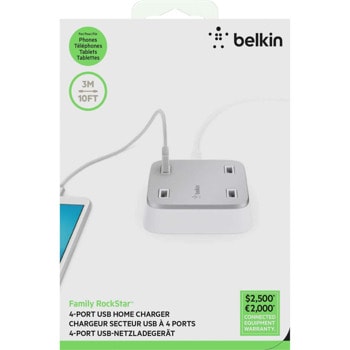Belkin Family RockStar 4-Port F8M990vfWHT