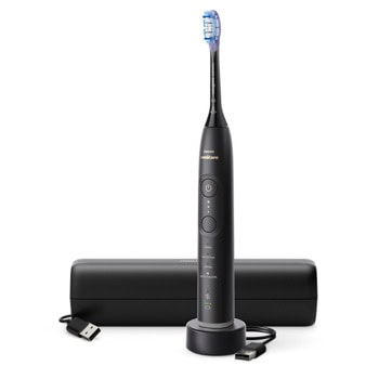 Ел.четка за зъби Philips Sonicare HX7421/01, 4 режима на работа, BrushSync технология, SmartTimer, Bluetooth, време на работа до 21 дни, черна | JAR Computers Philips Sonicare HX7421/01