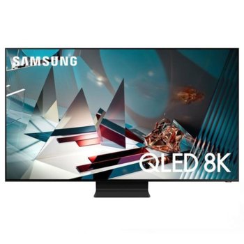 Телевизор Samsung 82Q800 (QE82Q800TATXXH), 82" (208.28 cm) QLED 8K UHD Smart TV, HDR, DVB-T2/C/S2 x2, Wi-Fi, LAN, Bluetooth, 4x HDMI, 2x USB, енергиен клас G | JAR Computers Samsung QE82Q800TATXXH