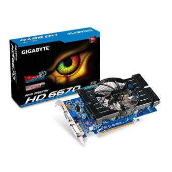 Видео карта AMD 6670, 1GB, Gigabyte R667OC-1GI, PCI-E, DDR3, 128bit, HDMI & DVI | JAR Computers AMD 6670 Gigabyte R667OC-1GI