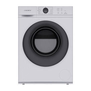Перална машина Crown CWM60J12BLDC, клас A, 6кг. капацитет, 1200 оборота в минута, 10 програми, свободностояща, 60cm ширина, сива | JAR Computers Crown CWM60J12BLDC