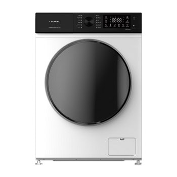 Перална машина Crown CWM81400W, клас A, 8 кг. капацитет, 1400 оборота в минута, 16 програми, свободностояща, 60cm ширина, отложен старт, бяла | JAR Computers Crown CWM81400W