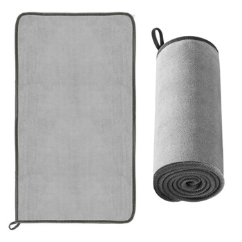 Микрофибърна кърпа Baseus Microfiber Towel (CRXCMJ-A0G), за почистване на автомобил и всякакви видове повърхности, 80х40 см, сива image