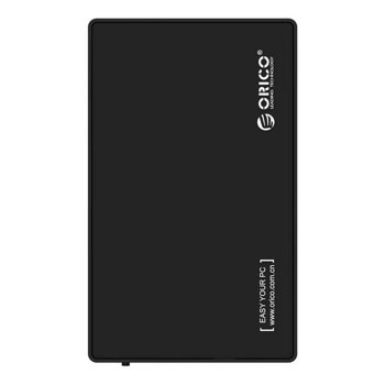 Кутия Orico 3588US3-V1-EU-BKBPIP, за 3.5" SSD/HDD, SATA 3, USB-B, черна | JAR Computers Orico 3588US3-V1-EU-BKBPIP