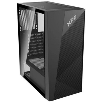 Кутия A-Data Lander 500, ATX/mATX/Mini-ITX, 2x USB 3.2 Gen 1, с прозорец, черна, без захранване | JAR Computers A-Data Lander 500 Black LANDER500-BKCWW