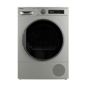 Сушилня Finlux TDF-8AD3-S, 8 кг. капацитет, свободностояща, 59.6 см ширина, 15 програми, отложен старт, сребриста | JAR Computers Finlux TDF-8AD3-S