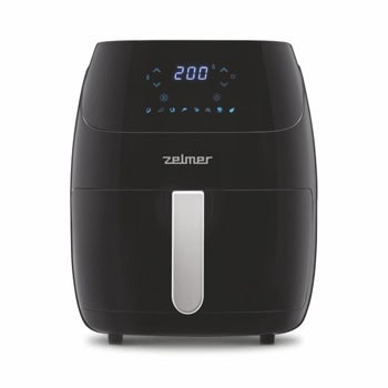 Фритюрник с горещ въздух Zelmer ZAF5500B, 5 л. вместимост, 8 програми, автоматично спиране, 1500W | JAR Computers Zelmer ZAF5500B