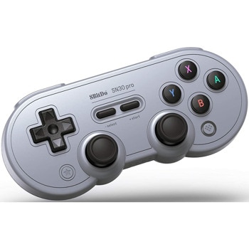 Геймпад 8Bitdo SN30 Pro Wireless (Grey Edition), безжичен, за PC/Switch/Android, Bluetooth, USB-C, сив | JAR Computers 8Bitdo SN30 Pro Wireless (Grey Edition)