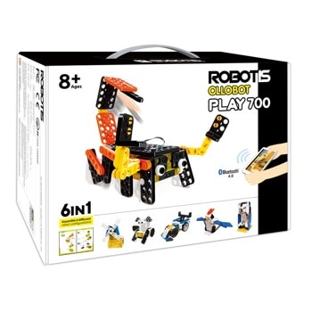 Комплект за роботика Robotis PLAY 700 OLLOBOT, програмируем, с образователна цел, включва 1 контролер (CM-20) с двупосочен изход & звуков сензор, 8+ image