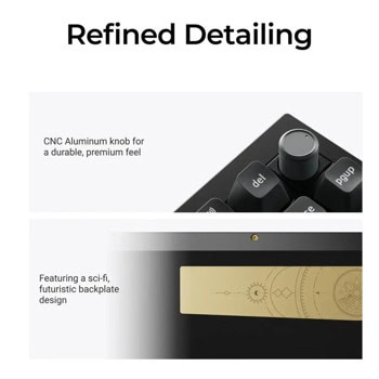 keychron q1 ultra 8k black silk pom switch red | JAR Computers keychron q1 ultra 8k black silk pom switch red