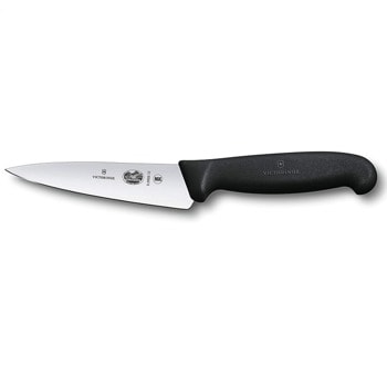 Кухненски нож Victorinox Fibrox, 12 см, неръждаема стомана, черен | JAR Computers Victorinox Fibrox 5.2003.12