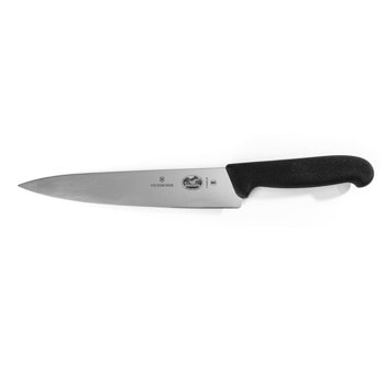 Кухненски нож Victorinox Fibrox (5.2003.22), 22 см, неръждаема стомана, черен | JAR Computers Victorinox Fibrox 5.2003.22