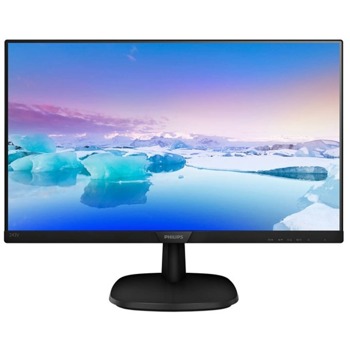 Монитор Philips 243V7QJABF/00, 24" (61.96) IPS панел, Full HD, 4 ms, 200 000 000:1, 250cd/m2, DisplayPort, HDMI, VGA | JAR Computers Philips 243V7QJABF/00
