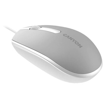 Мишка Canyon M-10 (CNE-CMS10DG), оптична (1000dpi), USB, сива | JAR Computers Мишка Canyon M-10 CNE-CMS10DG