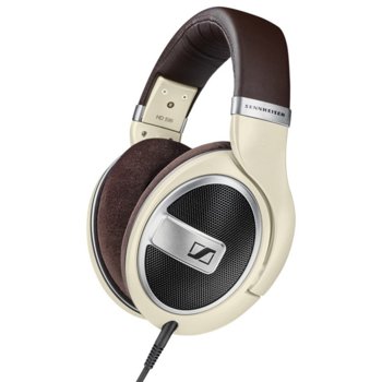 Слушалки Sennheiser HD 599, 12-38500Нz честотен диапазон, 3 м кaбeл, бежови | JAR Computers Слушалки Sennheiser HD 599 Ivory