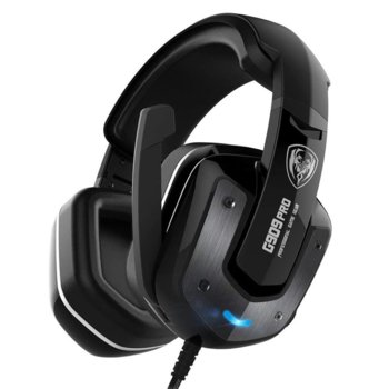 Слушалки Somic G909Pro, микрофон, гейминг, 40мм говорители, контрол на звука, USB, черни | JAR Computers Somic G909Pro