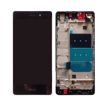 LCD Huawei Ascend P8 lite with touch and frame Blk