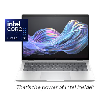 Лаптоп HP EliteBook X Flip G1i (B9ZQ4ET)(сребрист), осемядрен Intel Core Ultra 7 258V 2.2/4.8 GHz, 14" (35.56 cm) Full HD IPS 800nits Anti-Glare Touch Display, 32GB LPDDR5X, 1TB SSD, 2x Thunderbolt 4, Windows 11 Pro | JAR Computers HP EliteBook X Flip G1i AI B9ZQ4ET