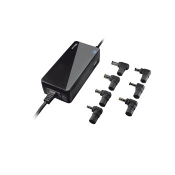 Захранване (универсално) за лаптопи Acer, Asus, Compaq, Dell, Fujitsu, HP, IBM, Lenovo, Packard Bell, Samsung, Sony and Toshiba, 15/16/19.5V/4.62A/90W, универсално | JAR Computers TRUST 90W Primo Laptop Charger 19138RR