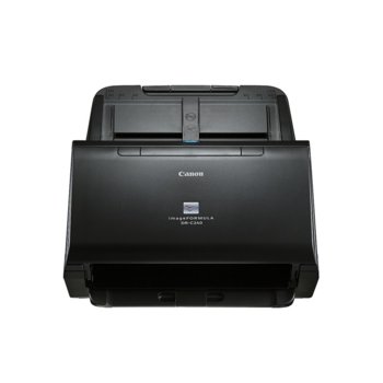 Скенер Canon imageFORMULA DR-C240, 600x600dpi, A4, двустранно сканиране, ADF, USB | JAR Computers Canon imageFORMULA DR-C240,600x600dpi,A4,24bit