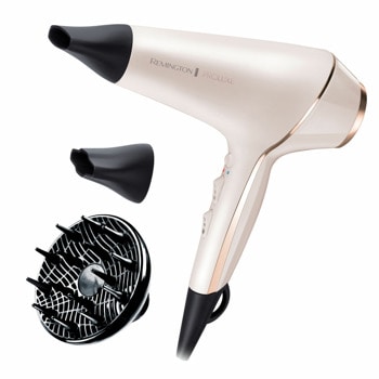 Сешоар Remington Proluxe AC9140, 2400W, 2 скорости, 3 температурни настройки, възможност за студена струя, бежов | JAR Computers сешоар remington ac9140 proluxe