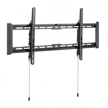 Стойка за телевизор KIVI HEAVY-48T, за стена, за екрани от 43" до 90", VESA до 400x400, до 75kg, черна | JAR Computers KIVI HEAVY-48T
