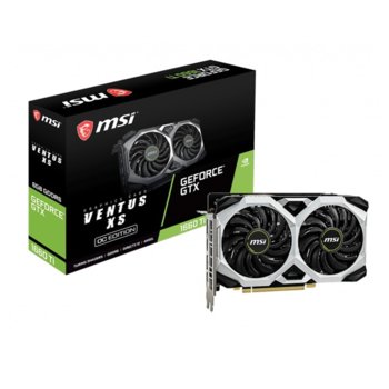 Видео карта Nvidia GF GTX 1660 Ti, 6GB, MSI VENTUS XS OC, PCI-E 3.0, GDDR6, 192-bit, DisplayPort, HDMI | JAR Computers MSI GeForce GTX 1660 Ti VENTUS XS 6G OC