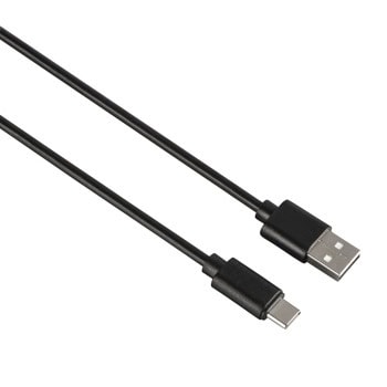 Кабел Hama 200907, от USB A(м) към USB C(м), 0.6m, черен, bulk | JAR Computers HAMA-200907