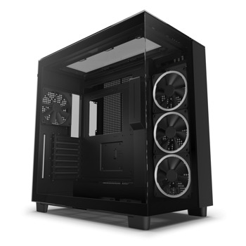 Кутия NZXT H9 Elite, ATX/mATX/Mini-ITX, 1x USB 3.2 Gen 2 Type-C, 2x USB 3.2 Gen 1 Type-A, с прозорец, черна, без захранване | JAR Computers Кутия NZXT H9 Elite черна