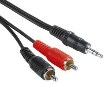 Hama 3.5mm TRS (m) to 2x RCA (m) 2m 30455