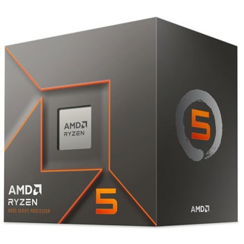 Процесор AMD Ryzen 5 8400F, шестядрен (4.2/4.7GHz, 16MB Cache, AM5), BOX, с охлаждане | JAR Computers AMD Ryzen 5 8400F Box 100-100001591BOX