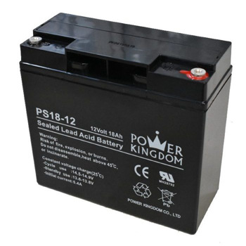 Power Kingdom PS18-12 VRLA battery 12V-18Ah