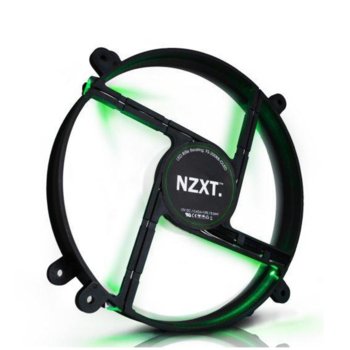 NZXT FS 200mm Fan green LED