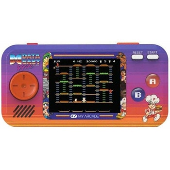 Мини конзола My Arcade Data East 300+ Pocket Player, 2.75" цветен екран, преносима, 300+ вградени игри, лилава | JAR Computers My Arcade Data East 300+ Pocket Player