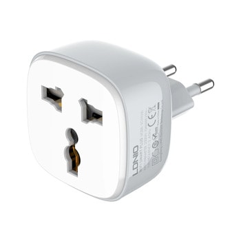 Смарт контакт LDNIO SCW1050, 10A, Wi-Fi, бял | JAR Computers Смарт контакт LDNIO SCW1050 40297