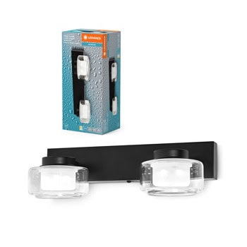Ledvance Orbis Flame 2X5.5W Click CCT IP44 Black