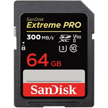 SanDisk Extreme PRO 64GB UHS-II SDSDXDK-064G-GN