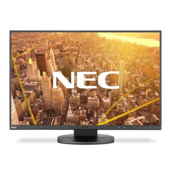 Монитор NEC EA241F (60004786), 23.8" (60.45 cm)IPS панел, Full HD, 5 ms, 5000:1, 250 cd/m2, DisplayPort, HDMI, DVI-D, VGA | JAR Computers NEC EA241F 60004786