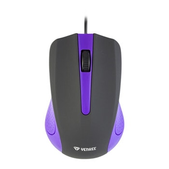 Мишка Yenkee 1015PE, оптична (1000 dpi), USB, лилава | JAR Computers Мишка Yenkee 1015PE 45010822