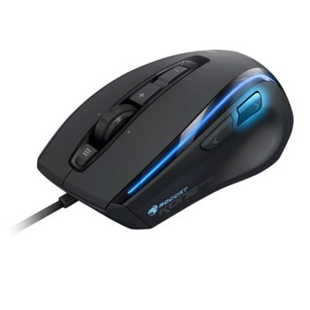 Мишка ROCCAT Kone XTD, лазерна (8200dpi), светеща, макроси, тежести, USB, черна | JAR Computers ROCCAT Kone XTD