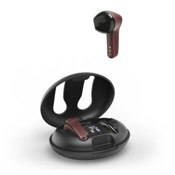 Слушалки Hama Spirit Unchained, безжични, микрофон, Bluetooth, гласови асистенти Google и Siri, ENC шумопотискане, червени | JAR Computers Слушалки Hama Spirit Unchained Red 184168