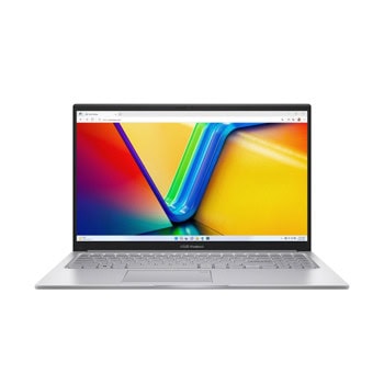 Лаптоп Asus Vivobook 15 X1504VA-BQ1400 (90NB10J2-M02UM0)(сребрист), десетядрен Intel Core i7-1355U 1.7/5.0GHz, 15.6" (39.62cm) Full HD IPS Anti-Glare Display, (HDMI), 16GB DDR4, 1TB SSD NVMe, 1x USB 3.2 Gen 1 Type-C, 2x USB 3.2 Type-A, No OS | JAR Computers Asus Vivobook 15 X1504VA-BQ1400