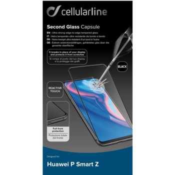 CellularLine стъкло Huawei P Smart Z Черно