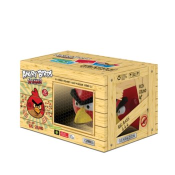 Gear4 Angry Birds speaker red bird