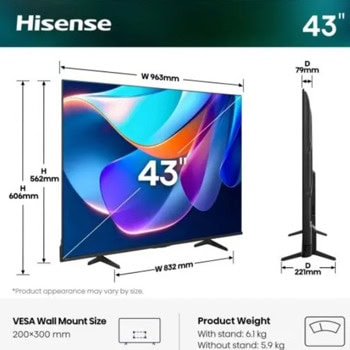 Hisense 43A6S