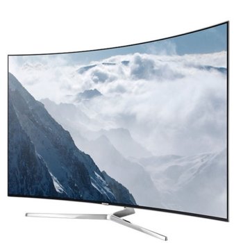 Телевизор Samsung UE65KS9002 с подарък клавиатура Logitech Wireless Touch K400 Plus, 65" (165.1 cm), 4K Curved Smart SUHD TV, T2/C/S2 X2, LAN, Wi-Fi, 4x HDMI, 3x USB | JAR Computers Samsung UE65KS9002 + Logitech K400 Plus