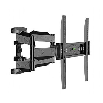 Стойка за телевизор Gembird WM-58ST-01, за стена, за екрани от 32" до 58", VESA до 400x400, до 36.4кг, регулируема, черна | JAR Computers Gembird WM-58ST-01