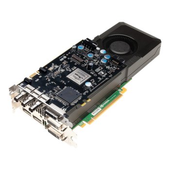 Видео карта nVidia Quadro K5000SDI-PB 4GB, PNY, PCI-E 2.0, GDDR5, 256 bit, DisplayPort, DVI | JAR Computers PNY nVidia Quadro K5000SDI-PB 4GB