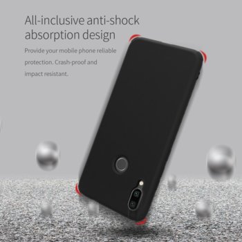 Nillkin Rubber Wrapped for Xiaomi Redmi Note 7 blk